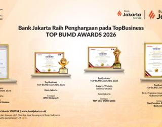 TOP BUMD Awards 2026: Bank Jakarta Borong Penghargaan Bergengsi