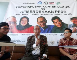 Penghapusan Konten Digital Perlu Batas agar Tak Menggerus Kebebasan Pers