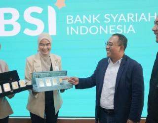 Tabungan Emas BSI RO VIII Surabaya Melonjak 92,57 Persen, Minat Investasi Meningkat
