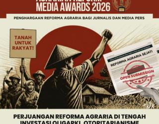 thumbnail KPA Catat 341 Konflik Agraria, Penghargaan Jurnalistik ARMA 2026 Kembali Digelar