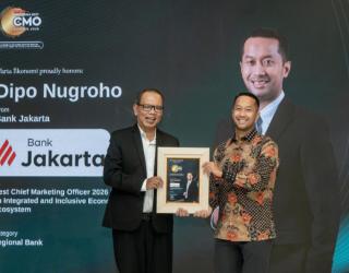 thumbnail Strategi Digital dan UMKM Antarkan Dipo Nugroho Raih Best CMO 2026