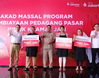 Baca juga : 100 Pedagang Pasar Kramat Jati Dapat Akses Kredit Bank Jakarta