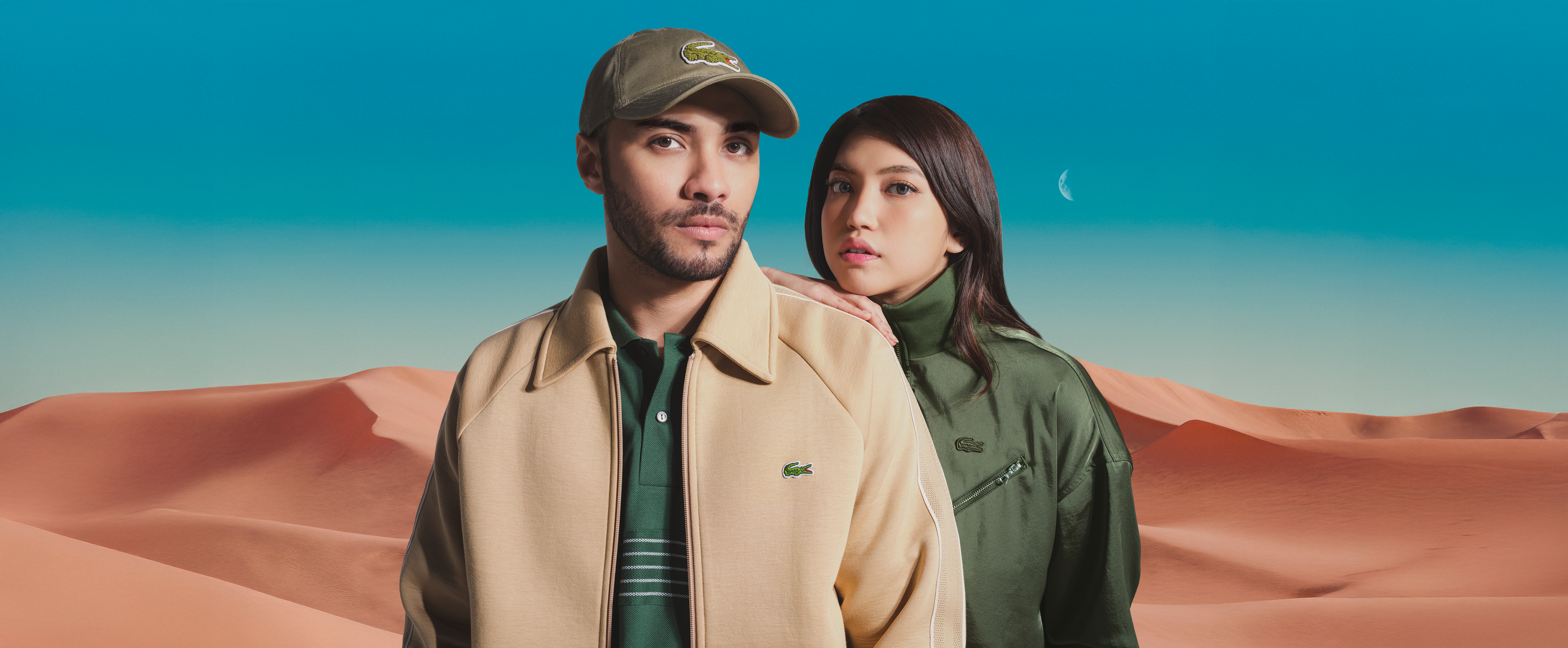 Lacoste Gandeng Refal Hady &amp;amp Dewi Paramita Kampanye Ramadan Berteknologi AI