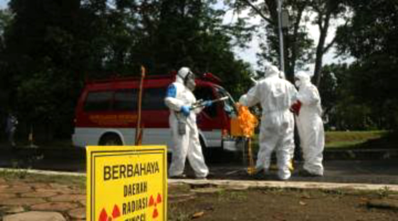 Keterbatasan tenaga manusia dan luasnya area terpapar membuat proses remediasi semakin kompleks. Foto dok Bapetan