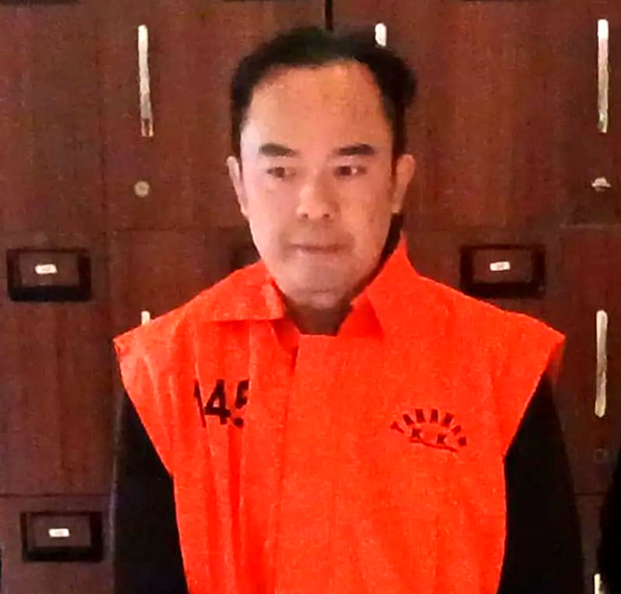 John Field Pemilik PT Blueray Cargo sekaligus tersangka kasus dugaan suap dan gratifikasi terkait importasi barang KW di lingkungan Direktorat Jenderal Bea dan Cukai Kementerian Keuangan. Foto dok KPK