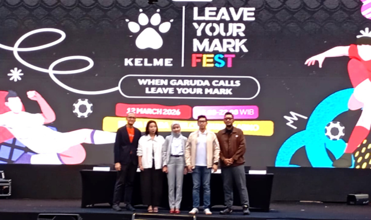 Lifestyle KELME Rilis Jersey Baru Timnas Indonesia di Leave Your Mark Fest 2026