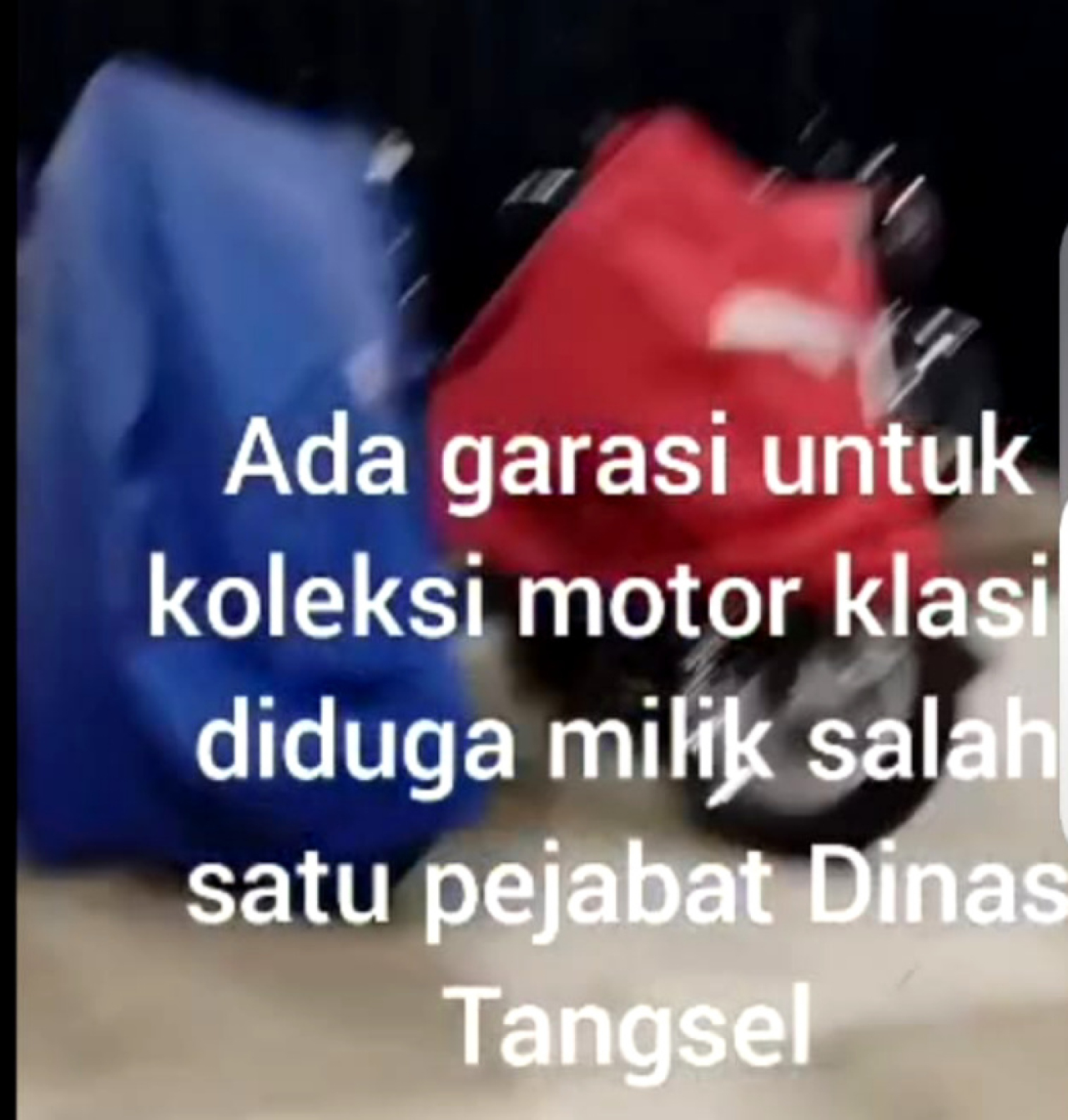 Viral Penampakan Gedung Dinas “Rahasia” di Tangsel, Isinya Deretan Motor Mewah Pejabat