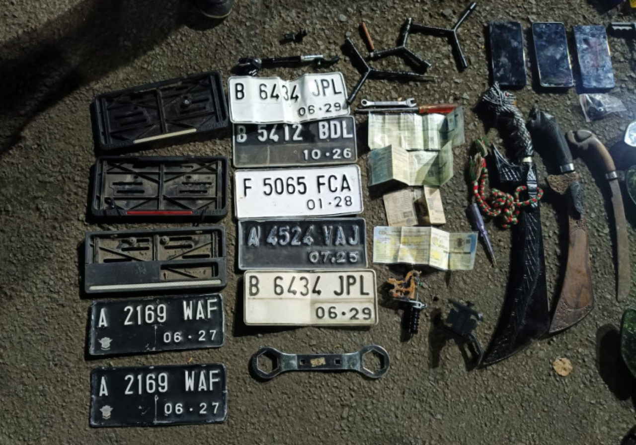 Nyamar Jadi Mata Elang, Dua Pencuri Motor Dibekuk di Curug Tangerang