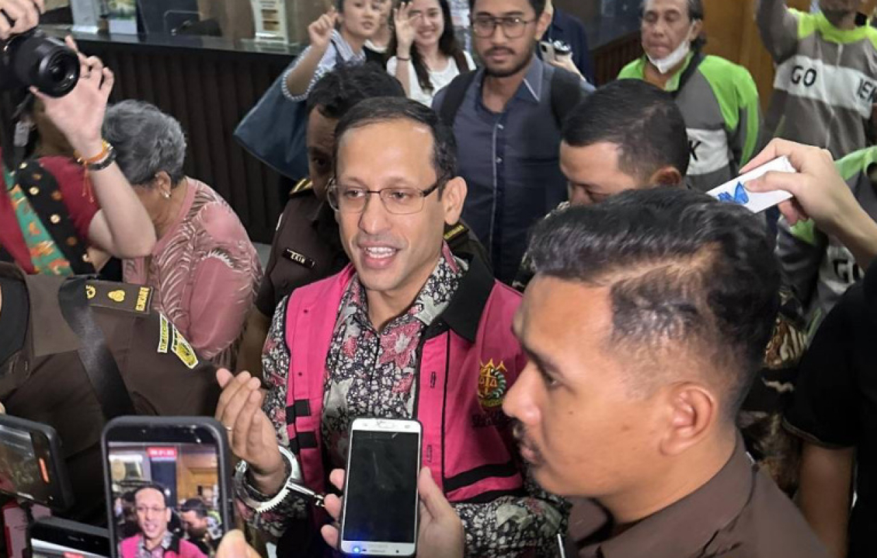 Kasus ini berkaitan dengan dugaan korupsi pengadaan Chromebook dan Chrome Device Management (CDM) saat Nadiem menjabat Menteri Pendidikan. Foto ist