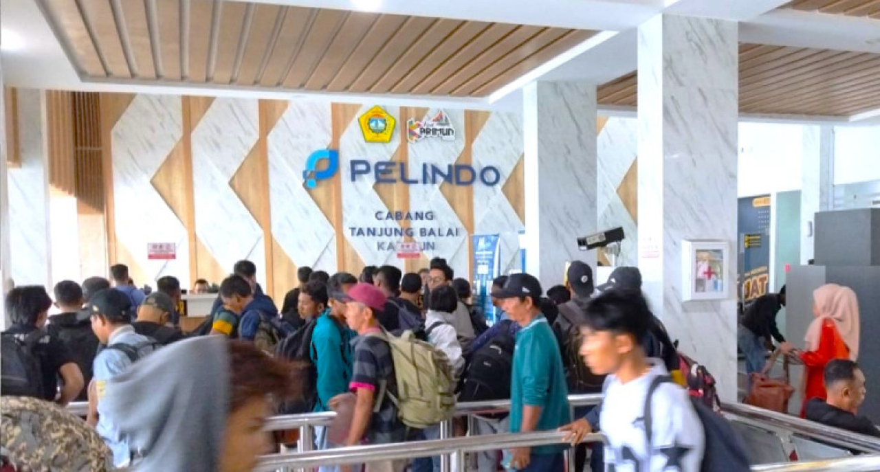 Arus balik menjadi kontributor terbesar dengan 1,3 juta penumpang. Foto ist