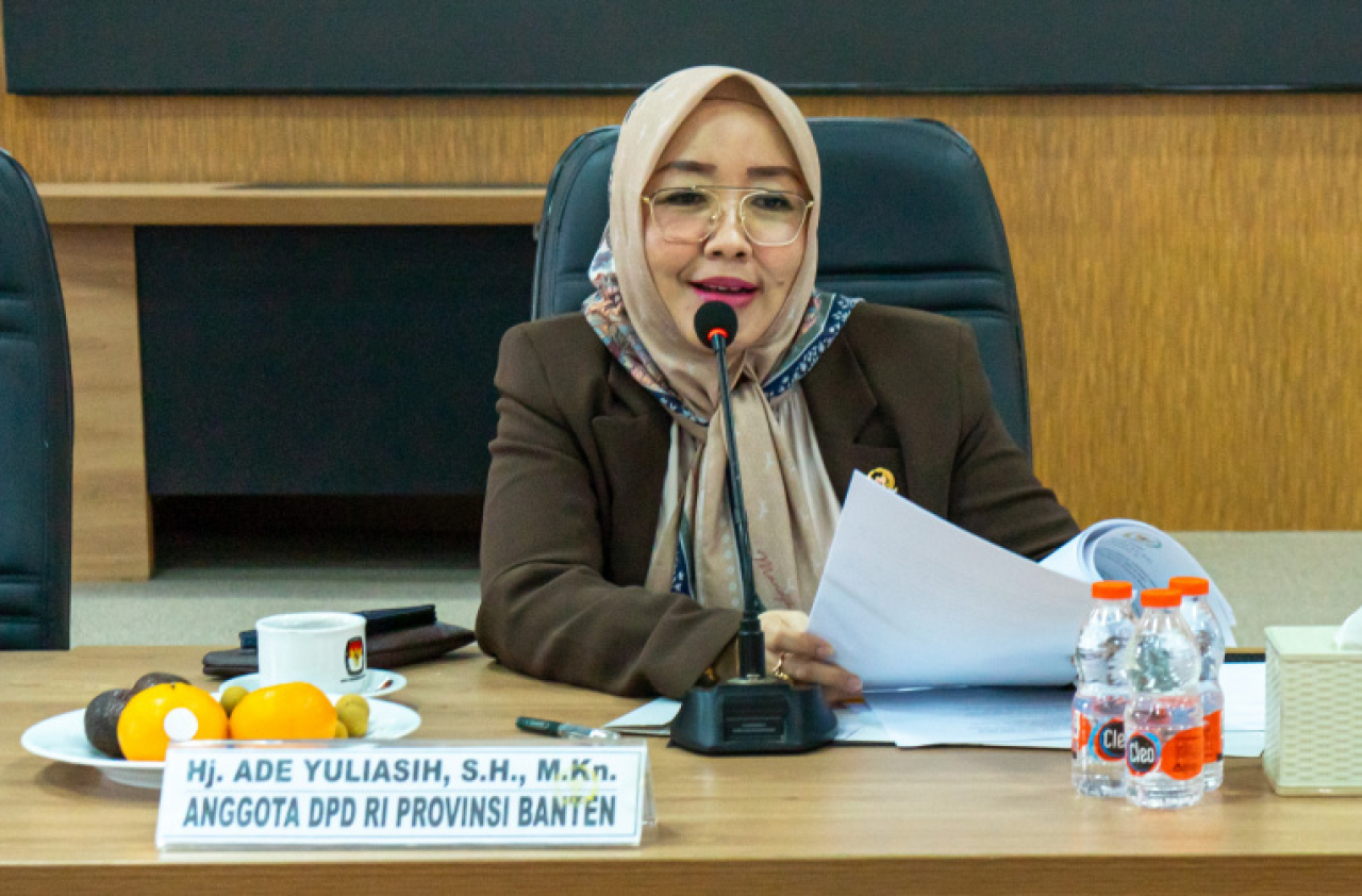 Kunjungan ke KPU Banten, Ade Yuliasih Bahas Risiko Perpanjangan Masa Jabatan