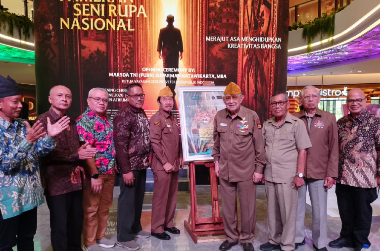 103 Karya Seni Rupa Dipamerkan, FORWAN Dukung Kemajuan Seni Indonesia