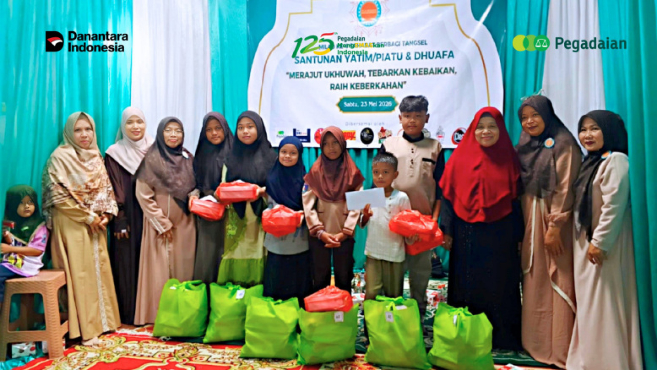 Melalui kolaborasi dengan komunitas lokal, Pegadaian juga memastikan distribusi bantuan lebih tepat sasaran sekaligus memperkuat ekosistem sosial di tingkat akar rumput.