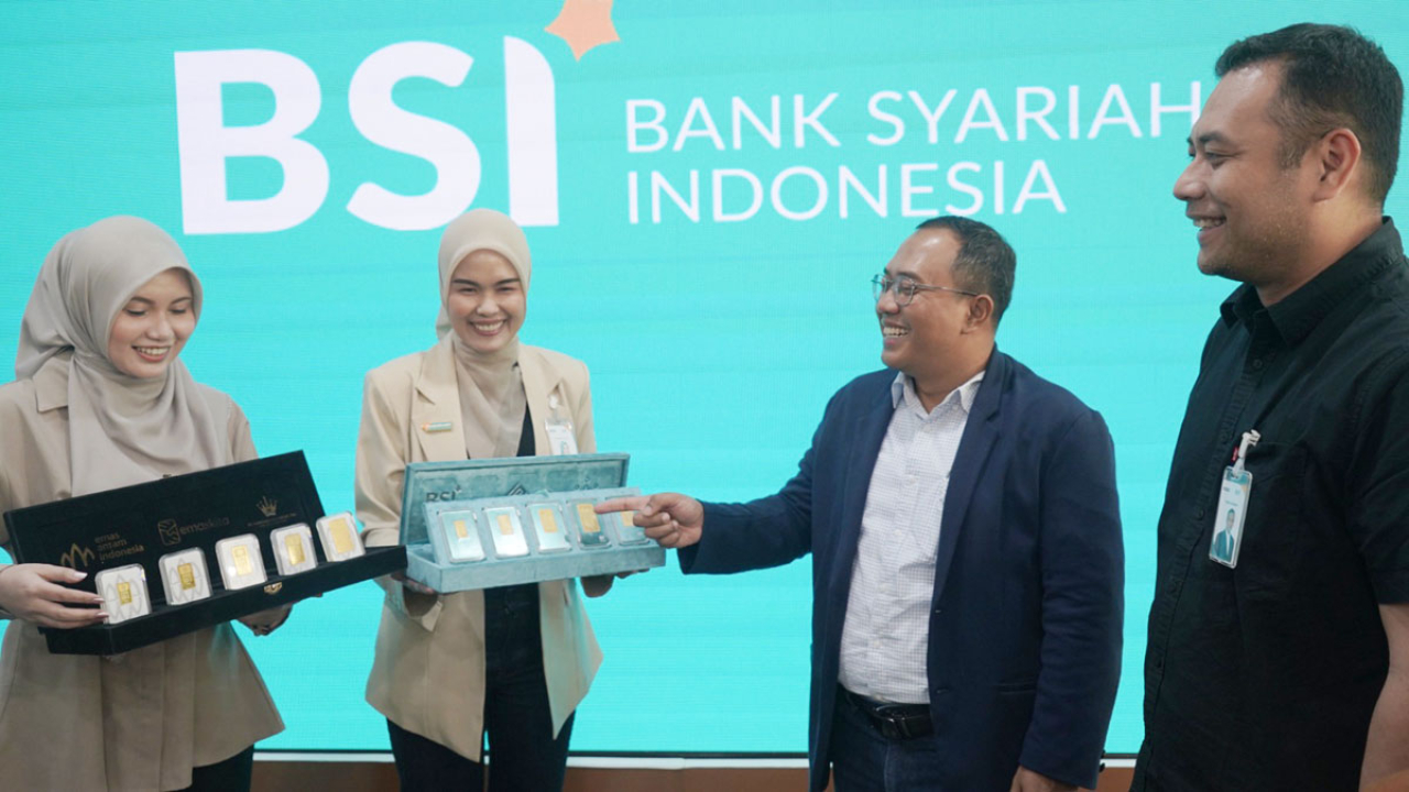 BSI RO VIII Surabaya mencatat pertumbuhan bisnis bullion hingga Mei 2026. Foto/Dok BSI