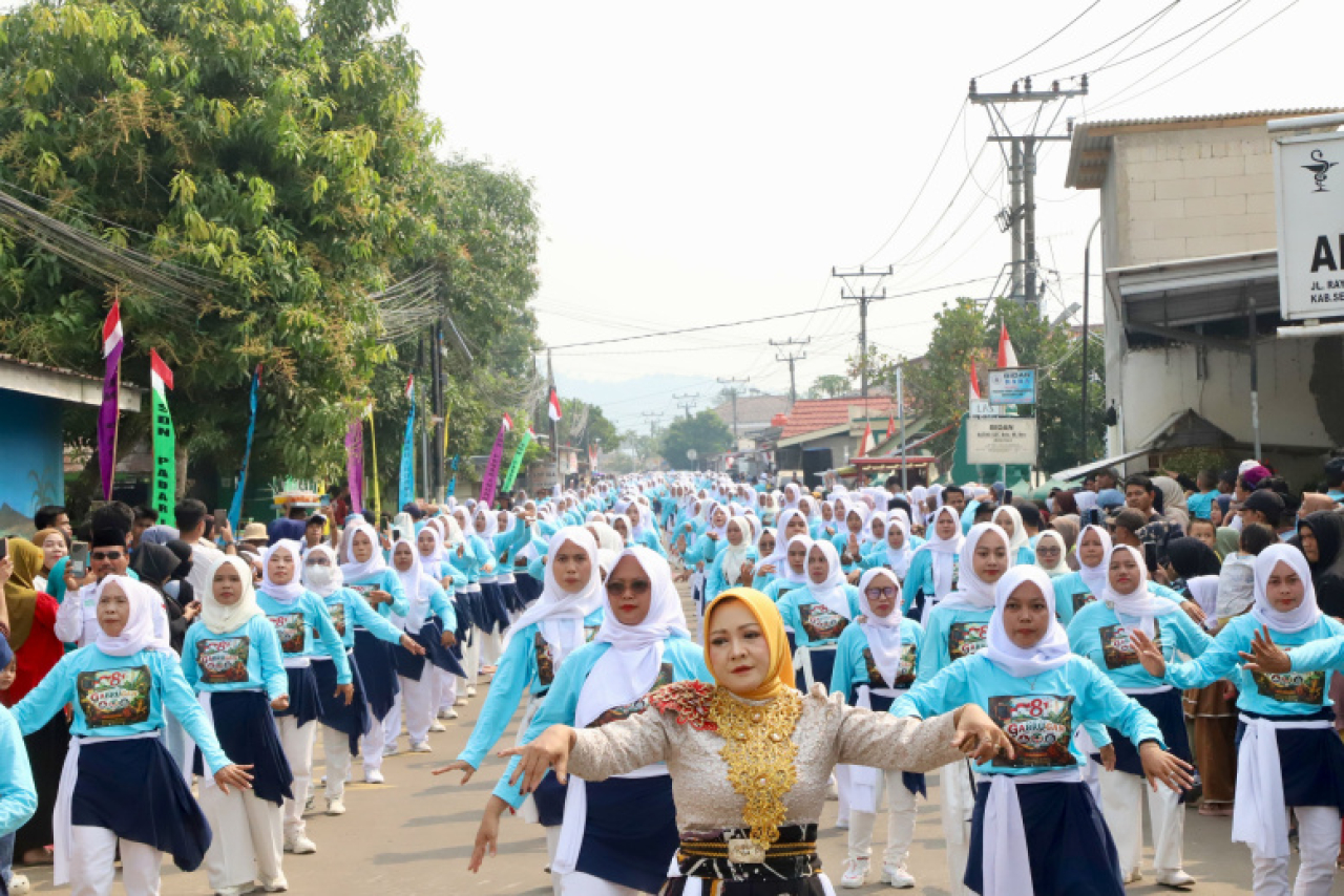 Festival Gabrugan Serang Digelar, 4.500 Warga Tampilkan Tari Kolosal
