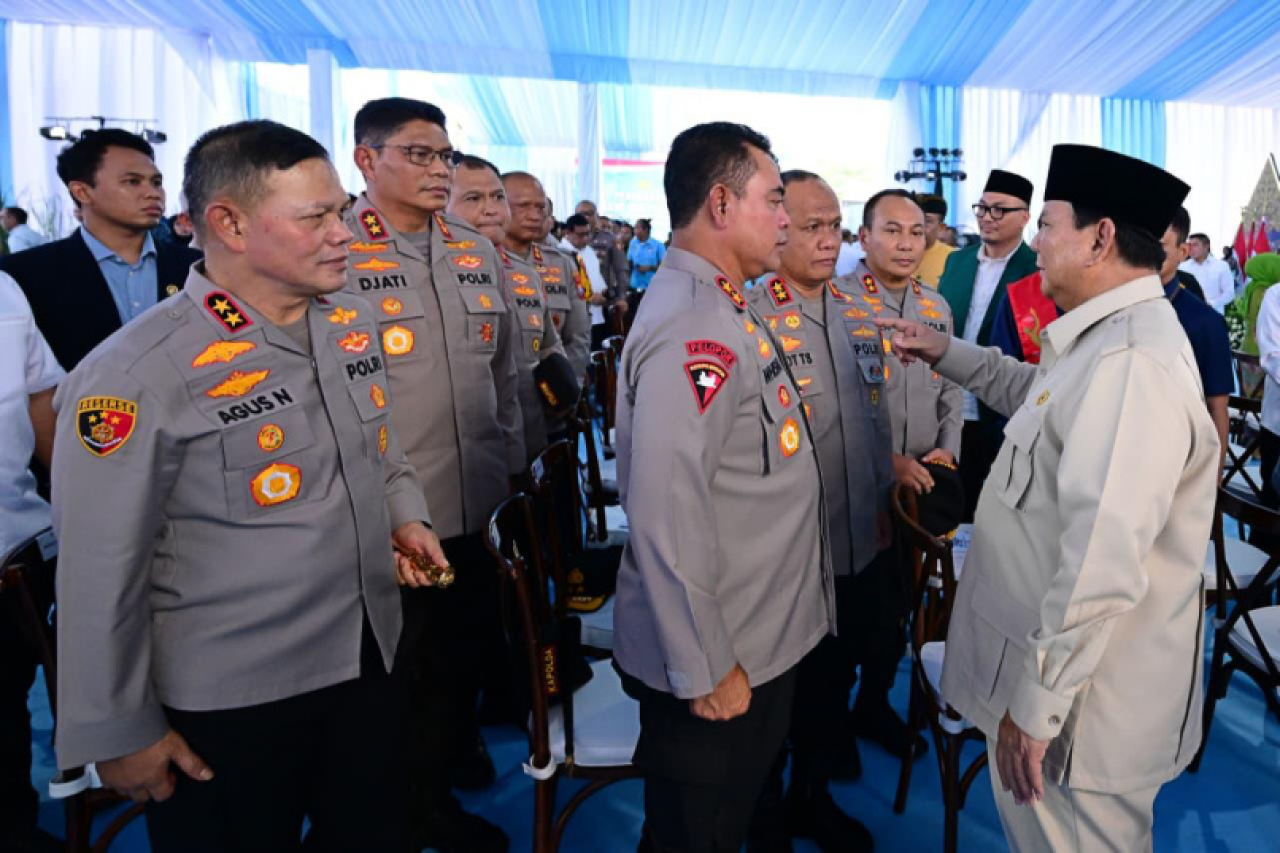Kami meminta Polri untuk bertindak dan memastikan polisi setempat di Kabupaten Tangerang melakukan proses hukum terhadap para pelaku seperti yang mereka lakukan di Sukabumi. Foto dok presiden.go.id